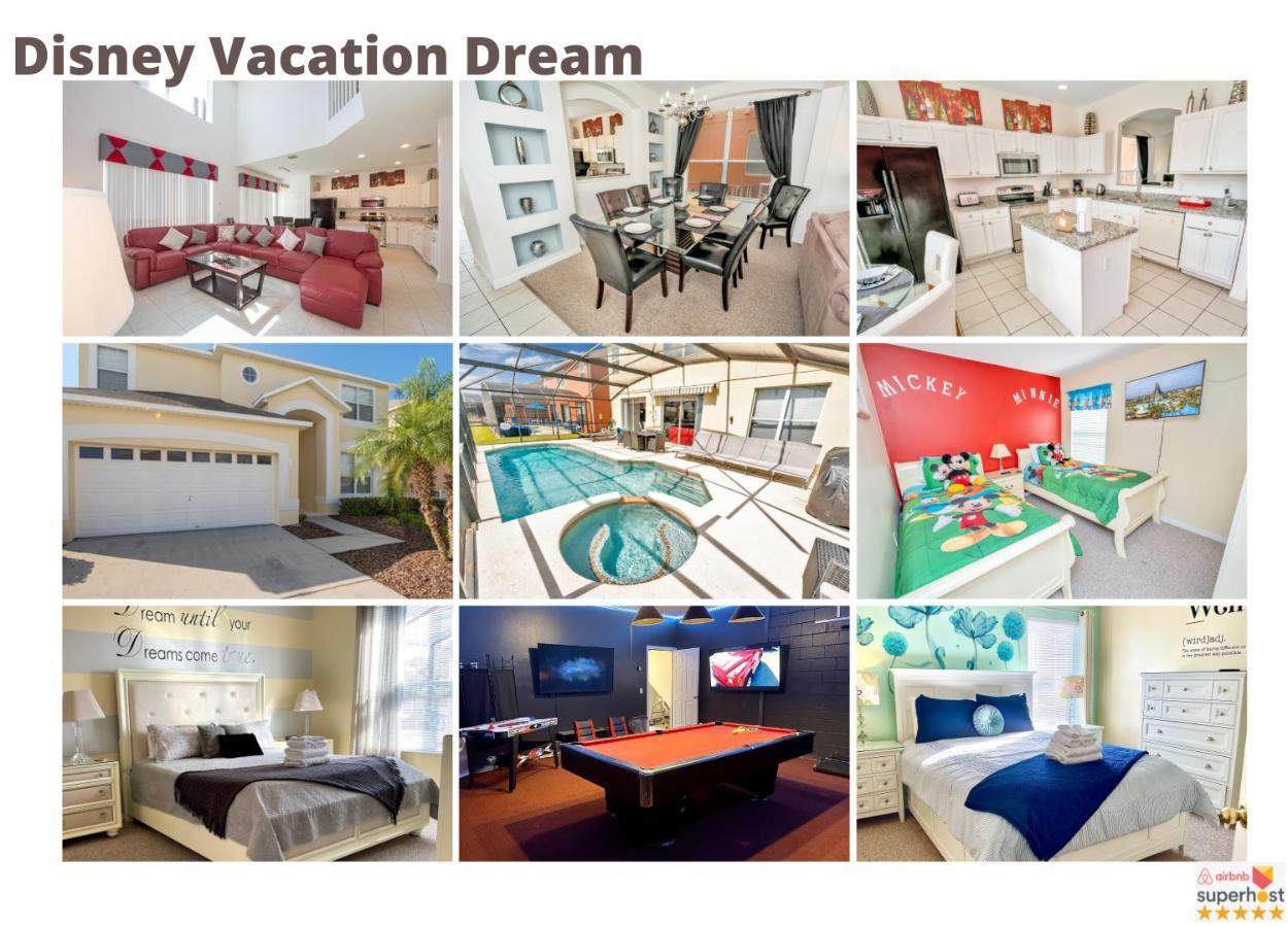 Disney Dream With Hot Tub, Pool, Xbox, Games Room, Lakeview, 10 Min To Disney, Clubhouse Киссимми Экстерьер фото